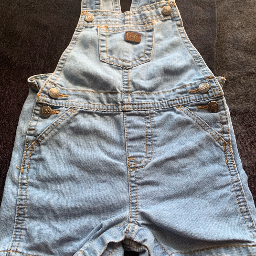 Lee Kids Overalls - Classic Blue Denim